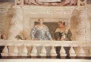 Paolo Veronese Giustiana Barbaro and her Nurse Sweden oil painting artist